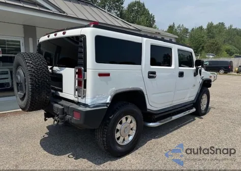 2006 Hummer H2 Suv из США, поврежденный, VIN 5GRGN23U06H106175